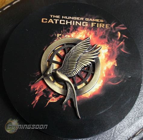 Welcome to District 12: New "Catching Fire" Mockingjay Pin