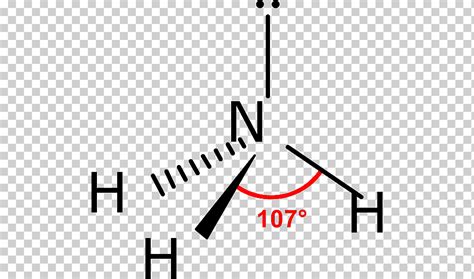 Ammonia Chemical bond Molecule VSEPR theory Trigonal pyramidal ...