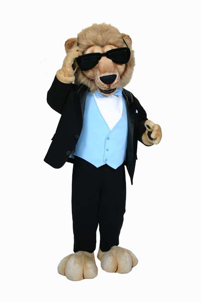 Columbia University Lion (Tux) custom mascot | Custom Mascots | Costume ...