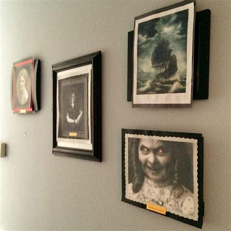 Cheap and Easy Haunted Halloween Hallway - DIY Inspired