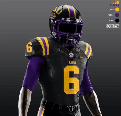 Future LSU Football Uniform | Lsu football, Football helmets, Football