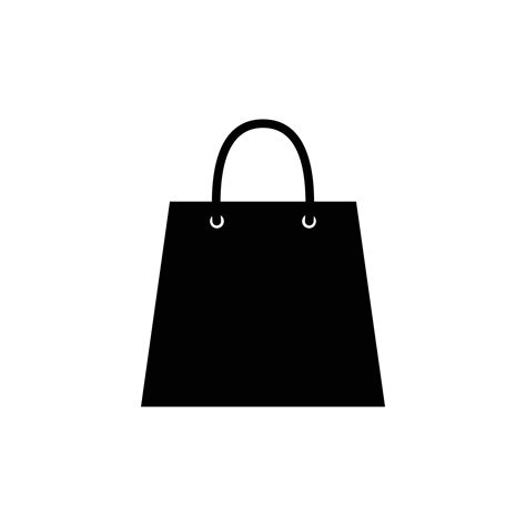 Shopping Bag icon. Shopping Bag design illustration, Shopping Bag simple sign. Shopping Bag logo ...