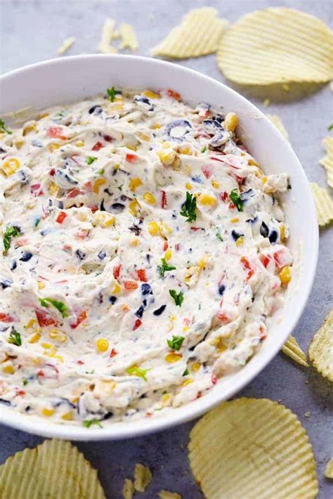 Loaded Creamy Ranch Dip (Poolside Dip) | The Recipe Critic