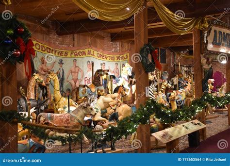 The New England Carousel Museum in Bristol, Connecticut Editorial Stock ...