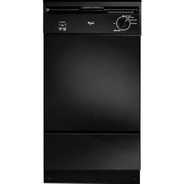 Whirlpool 18" Dishwasher Black | HD Supply