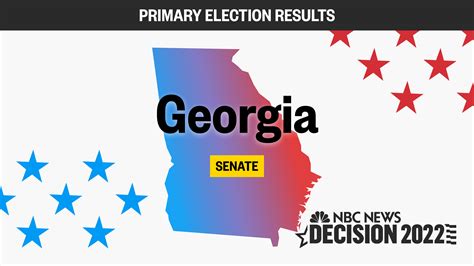 Georgia Senate Primary Election Live Results 2022 – NBC News