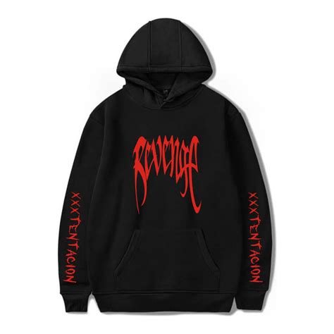 Xxxtentacion Real Revenge Black Hoodie | Official Merch Store