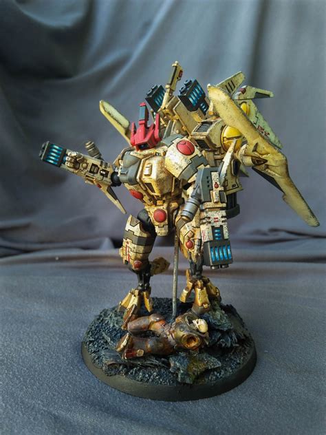 Tau Empire Coldstar Battlesuit by GianCarloJubela · Putty&Paint