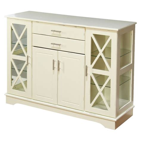 Kendall Buffet Servers Wood/Antique White - Buylateral | Dining room ...