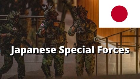 Japan's Modern Special Forces Explained - YouTube