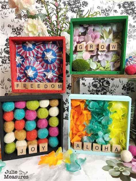 Shadow Box Ideas - Inspirational Shadow Box Crafts