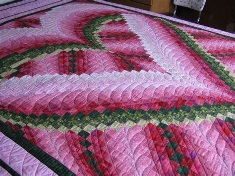 Country Garden Quiltworks: Melinda's Heart Bargello Quilt