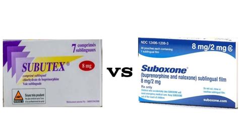 Subutex vs Suboxone: Similarities and Differences - Public Health