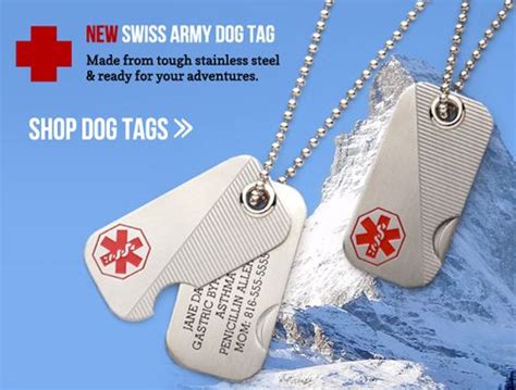 Medical Alert ID Bracelets, Medical ID Dog Tags for Men | Lauren's Hope @Christian Mitchell ...