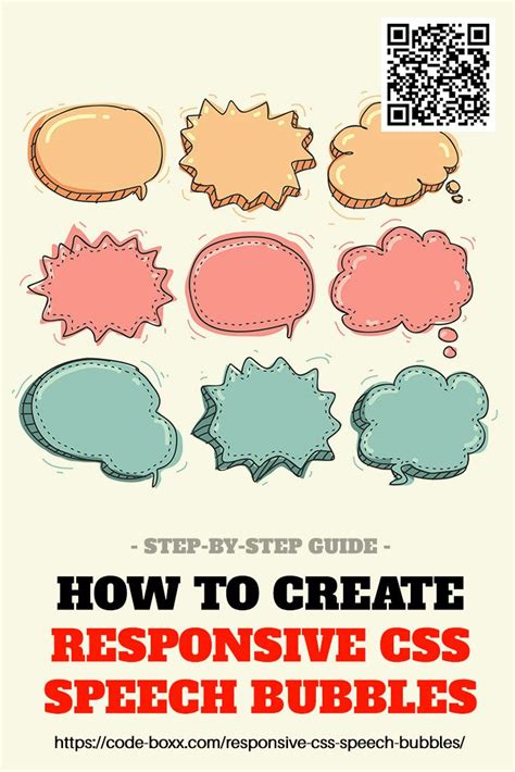 How to Create Responsive CSS Speech Bubbles #CSS #HTML #webdeveloper # ...