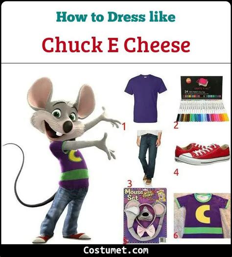 Chuck E Cheese Costume for Halloween