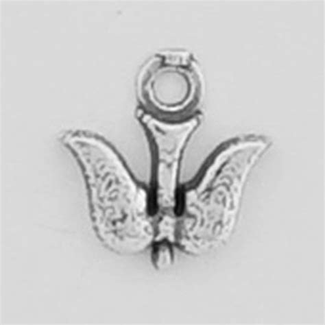 Sterling Silver Small Dove Symbol by Greek Creations