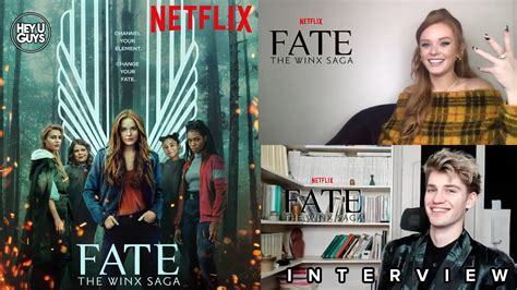 The leading cast-members of Netflix 's Fate: The Winx Saga