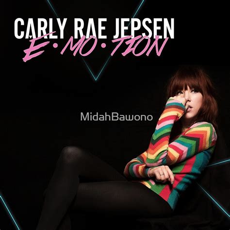 "CARLY RAE JEPSEN 2016 EMOTION" Posters by MidahBawono | Redbubble