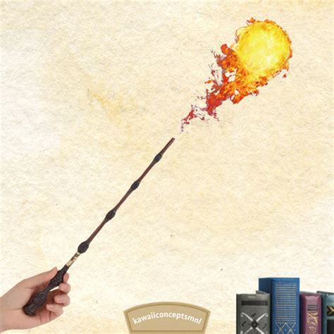 Harry Potter Inspired Magic Wand with Fireball Flash Paper - Magic, Magician Supplies