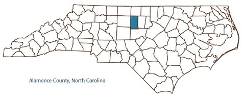 Alamance County Nc Map - Sadye Conchita