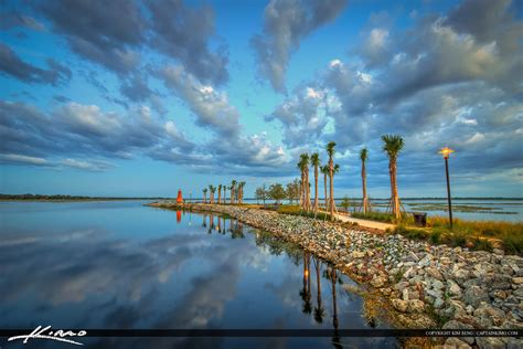 Lake Toho Lighthouse at Lakefront Park in Kissimmee Florida | Royal Stock Photo