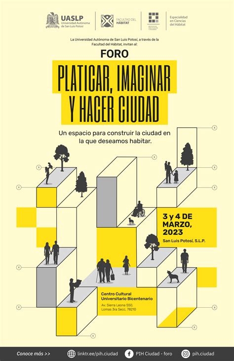 Facultad del Hábitat invita al foro “Platicar, Imaginar y Hacer Ciudad” - Noticias de la ...