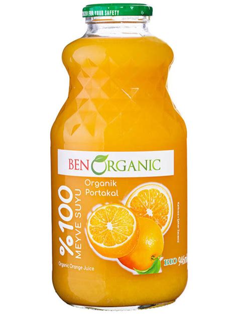 Organic Orange Juice 946ml (Ben Organic) | Healthy Supplies