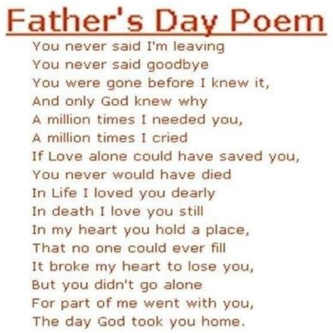 Fathers Day Poem Pictures, Photos, and Images for Facebook, Tumblr ...