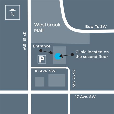 Westbrook - Map and Directions - Mayfair Diagnostics