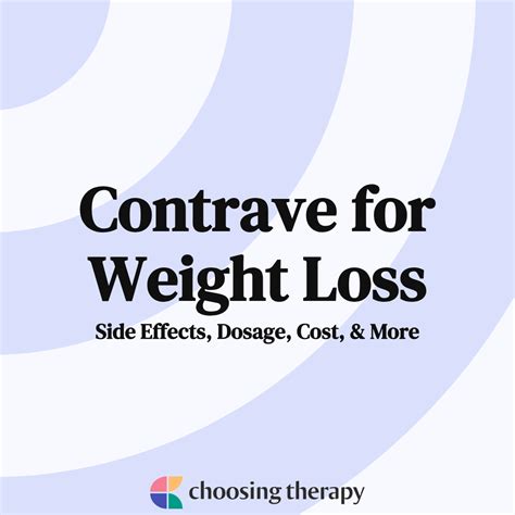 Contrave for Weight Loss: Everything You Need to Know