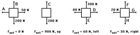 Net Force Diagram