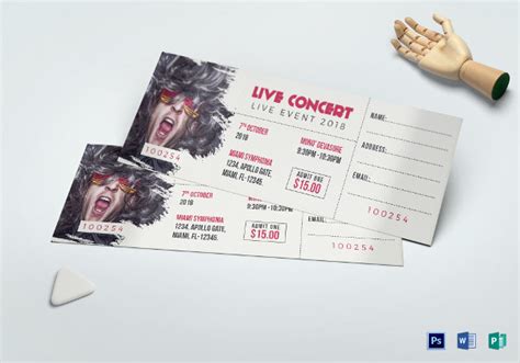 10+ Live Concert Ticket Examples