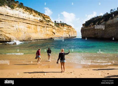 Loch Ard Gorge, Port Campbell on the Great Ocean Road, South Australia ...