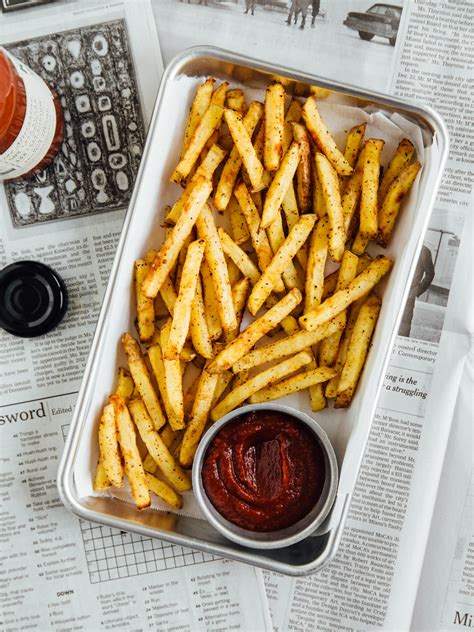 Baked Cajun spiced French fries — OLC