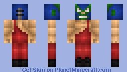 Lucha Libre (Mexican Wrestler) Minecraft Skin