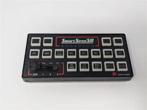 Federal Signal Keypad For SS2000-SM Smart Siren and Light Controller ...