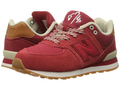 New Balance Kids 574 New England (Big Kid) Red/Yellow - Zappos.com Free Shipping BOTH Ways