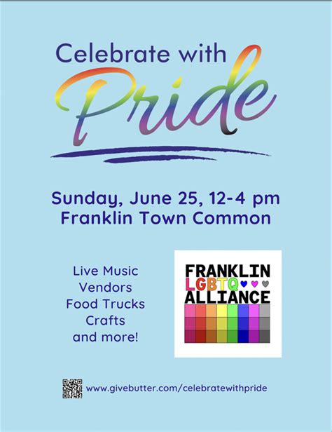 Franklin Matters: Franklin LGBTQ Alliance Newsletter - Celebrate with Pride - June 25