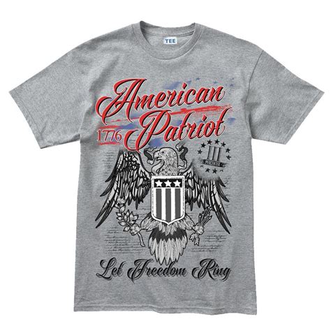 Men's American Patriot T-shirt – Forged From Freedom