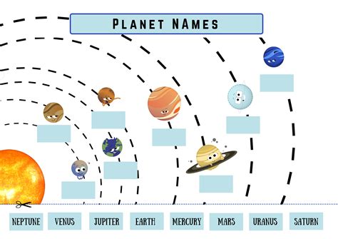 Solar System Learning Packet — Hopscotch