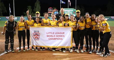 Rowan Little League Captures 2019 Little League Softball® World Series ...