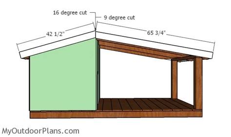 Dog House Plans with Porch | PDF download