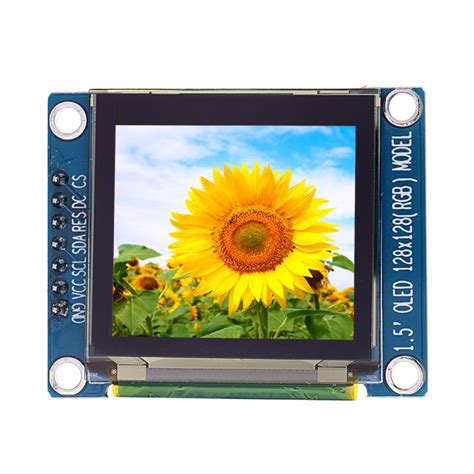 1.5 Inch OLED 128×128 Display Color LCD Screen SSD1351 Color OLED – Alexnld.com