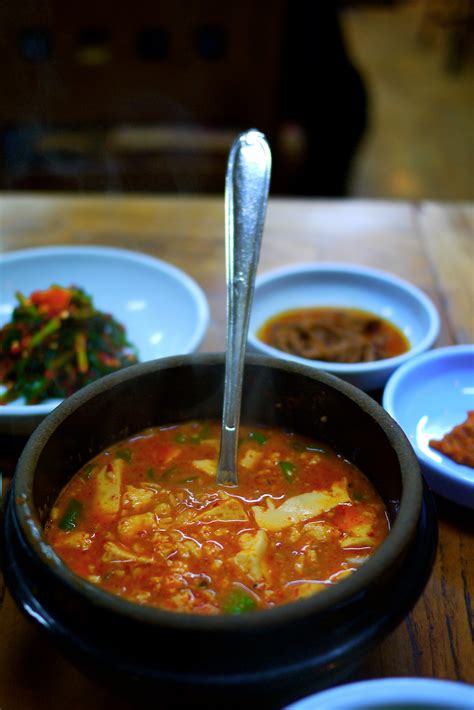 Rich Soybean Stew Bibimbap in Insadong - Seoul Eats