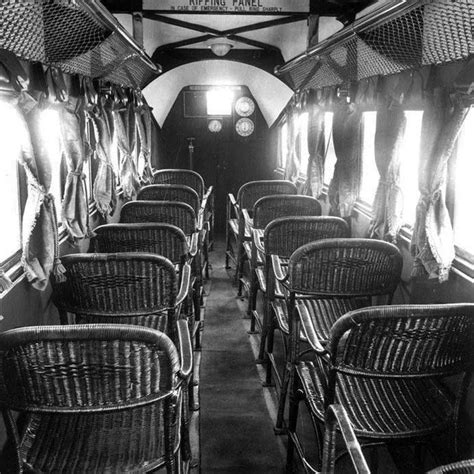 Airplane interior, 1930s | Historical photos, Rare historical photos, History