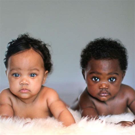 Twins Born With Different Color Skintones Win Over Our Hearts, Proving Every Shade Of Black Is ...