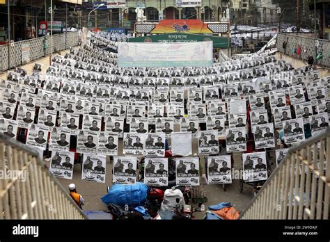 Dhaka, Bangladesh. 27th Dec, 2023. Posters of the election candidates ...