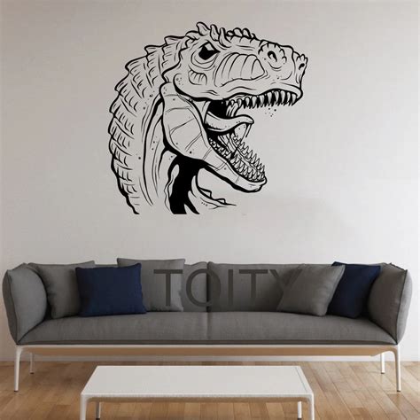 Aliexpress.com : Buy Rexes Stickers Wall Dinosaur Vinyl Decals Nursery Decor Home Room Interior ...