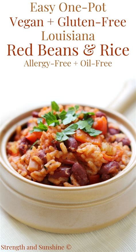 Easy One-Pot Vegan Gluten-Free Louisiana Red Beans & Rice (Allergy-Free)